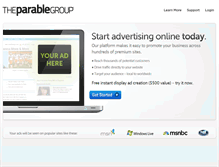 Tablet Screenshot of parable.ipromote.com